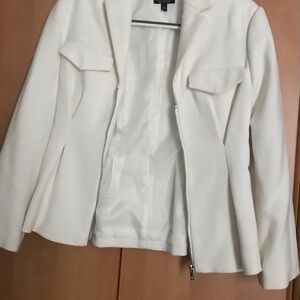 Topshop White Blazer Sleek Design for Versatile Style